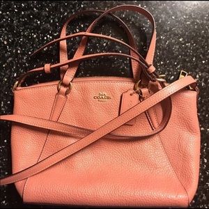Coach rare pink small crossbody kesley